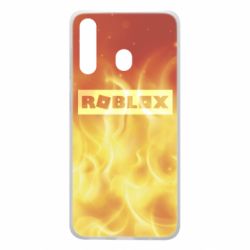 Чохол для Samsung A60 Logo and fire - PrintSalon