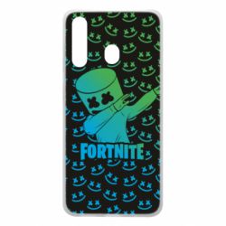 Чехол для Samsung A60 Marshmello Fortnite Dab Neon - PrintSalon