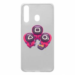 Чехол для Samsung A60 Милые солдаты из игры в кальмара - PrintSalon