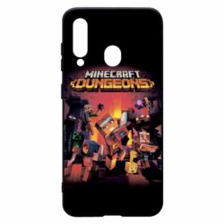 Чехол для Samsung A60 Minecraft Dungeons new - PrintSalon