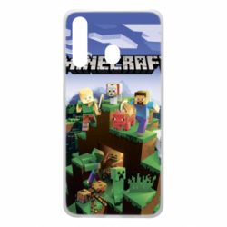 Чохол для Samsung A60 Minecraft Starter - PrintSalon