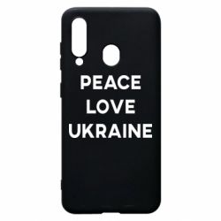 Чехол для Samsung A60 Мир, любовь, Украина - PrintSalon