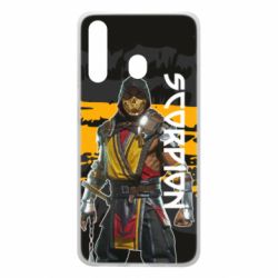 Чехол для Samsung A60 Mortal Kombat-Scorpion-PrintSalon Чехол для Samsung A60 Mortal Kombat-Scorpion