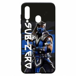 Чехол для Samsung A60 Mortal Kombat Sub-Zero-PrintSalon Чехол для Samsung A60 Mortal Kombat Sub-Zero