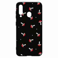 Чехол для Samsung A60 Мухоморы - PrintSalon