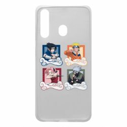 Чехол для Samsung A60 Naruto team 7 in action