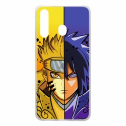 Чехол для Samsung A60 Naruto Vs Sasuke