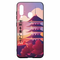 Чехол для Samsung A60 Наслаждайся тишиной - PrintSalon