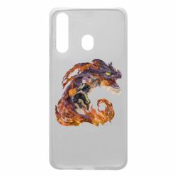 Чехол для Samsung A60 Natsu with a dragon - PrintSalon