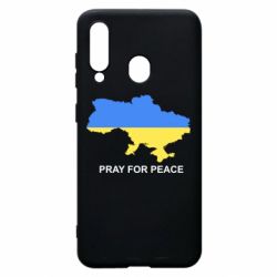 Чехол для Samsung A60 Pray for peace - PrintSalon