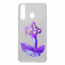Чехол для Samsung A60 Purple Mermaid Barbie - PrintSalon