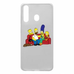 Чехол для Samsung A60 Simpsons At Home - PrintSalon