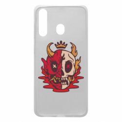 Чехол для Samsung A60 Skull face - PrintSalon