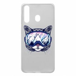 Чехол для Samsung A60 Snowboard Cat - PrintSalon