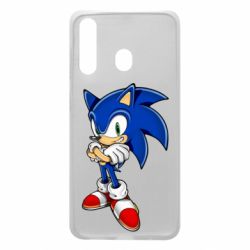 Чехол для Samsung A60 Sonic with smile - PrintSalon