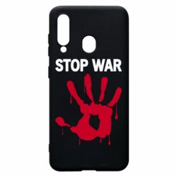 Чехол для Samsung A60 Stop War - PrintSalon