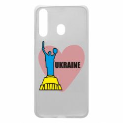 Чехол для Samsung A60 Ukraine in heart - PrintSalon