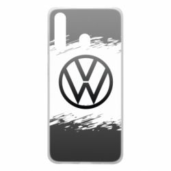 Чохол для Samsung A60 Volkswagen logo and grunge - PrintSalon