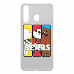 Чехол для Samsung A60 We bare bears collage - PrintSalon