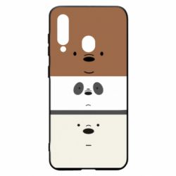 Чохол для Samsung A60 We bare bears ice cream - PrintSalon