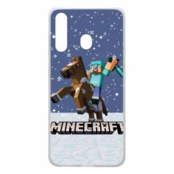 Чохол для Samsung A60 Зимовий Майнкрафт - PrintSalon