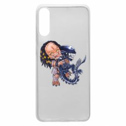 Чехол для Samsung A70 Alien vs Predator - PrintSalon