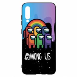 Чехол для Samsung A70 Among Us art paints - PrintSalon