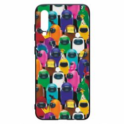 Чохол для Samsung A70 Among Us Astronauts 3D - PrintSalon