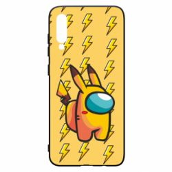 Чехол для Samsung A70 Among Us - Pikachu skin - PrintSalon