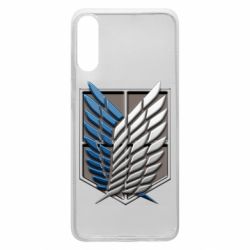 Чехол для Samsung A70 Attack Titan Survey Corps Logo 3D - PrintSalon