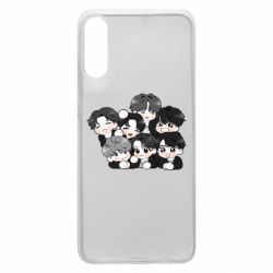 Чохол для Samsung A70 BTS Cute Art - PrintSalon