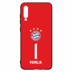 Чехол для Samsung A70 FC Bayern. Твоя фамилия, номер (англ.) - PrintSalon
