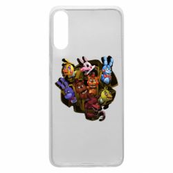 Чехол для Samsung A70 Five Nights At Freddy's monsters-PrintSalon Чехол для Samsung A70 Five Nights At Freddy's monsters