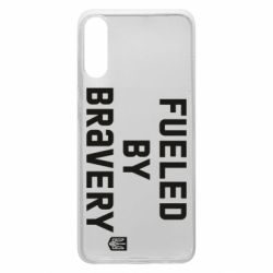 Чехол для Samsung A70 Fueled by bravery - PrintSalon