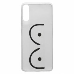 Чехол для Samsung A70 Funny tits - PrintSalon
