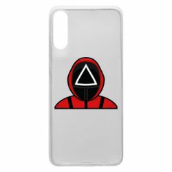 Чехол для Samsung A70 Игра в кальмара Soldier - PrintSalon