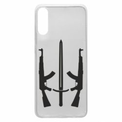 Чохол для Samsung A70 Герб добровольчих батальйонів - PrintSalon