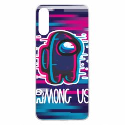 Чехол для Samsung A70 Glitch Among Us - PrintSalon