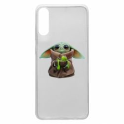Чехол для Samsung A70 Grogu and Kermit - PrintSalon