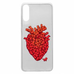 Чехол для Samsung A70 Heart of many cats - PrintSalon