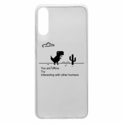 Чехол для Samsung A70 Internet Dinosaur - PrintSalon