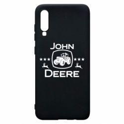 Чехол для Samsung A70 John Deere and tractor fanArt