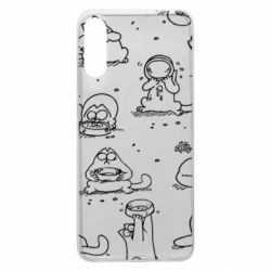 Чохол для Samsung A70 Кіт Саймона - PrintSalon