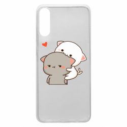 Чехол для Samsung A70 Котики кохання - PrintSalon