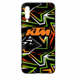 Чохол для Samsung A70 KTM orange logo - PrintSalon