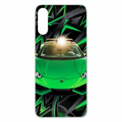 Чехол для Samsung A70 Lamborghini Huracan-PrintSalon Чехол для Samsung A70 Lamborghini Huracan