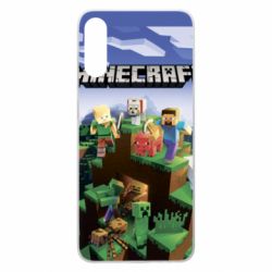 Чохол для Samsung A70 Minecraft Starter - PrintSalon