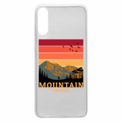 Чехол для Samsung A70 Mountain travel - PrintSalon