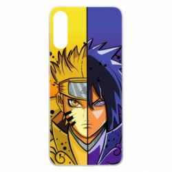 Чохол для Samsung A70 Naruto Vs Sasuke - PrintSalon
