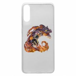 Чехол для Samsung A70 Natsu with a dragon - PrintSalon